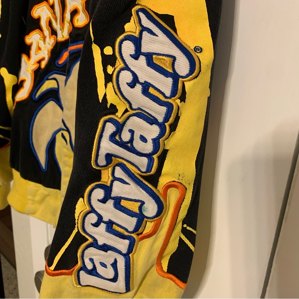 Laffy Taffy Banana Racing Jacket Size Kids Medium 7-8 - Picture 9 of 10